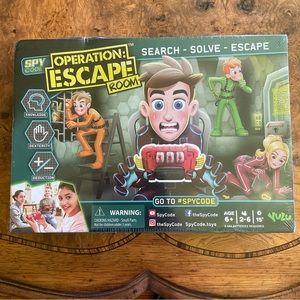 Spy Code Operation Escape Room: Search, Solve, Escape, by YuLu, New Sealed